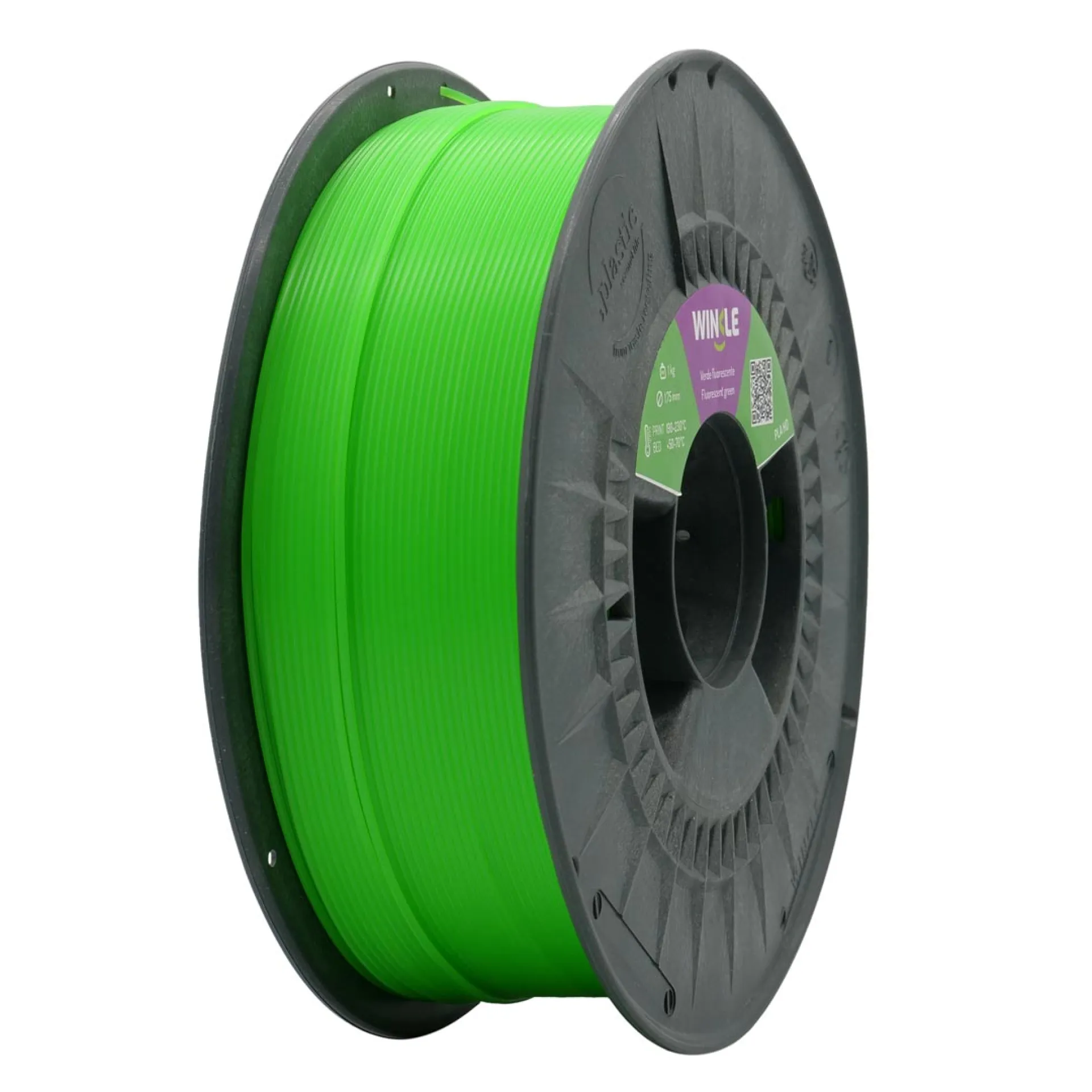 Bobina_PLA FLUORESCENTE_Verde Eléctrico