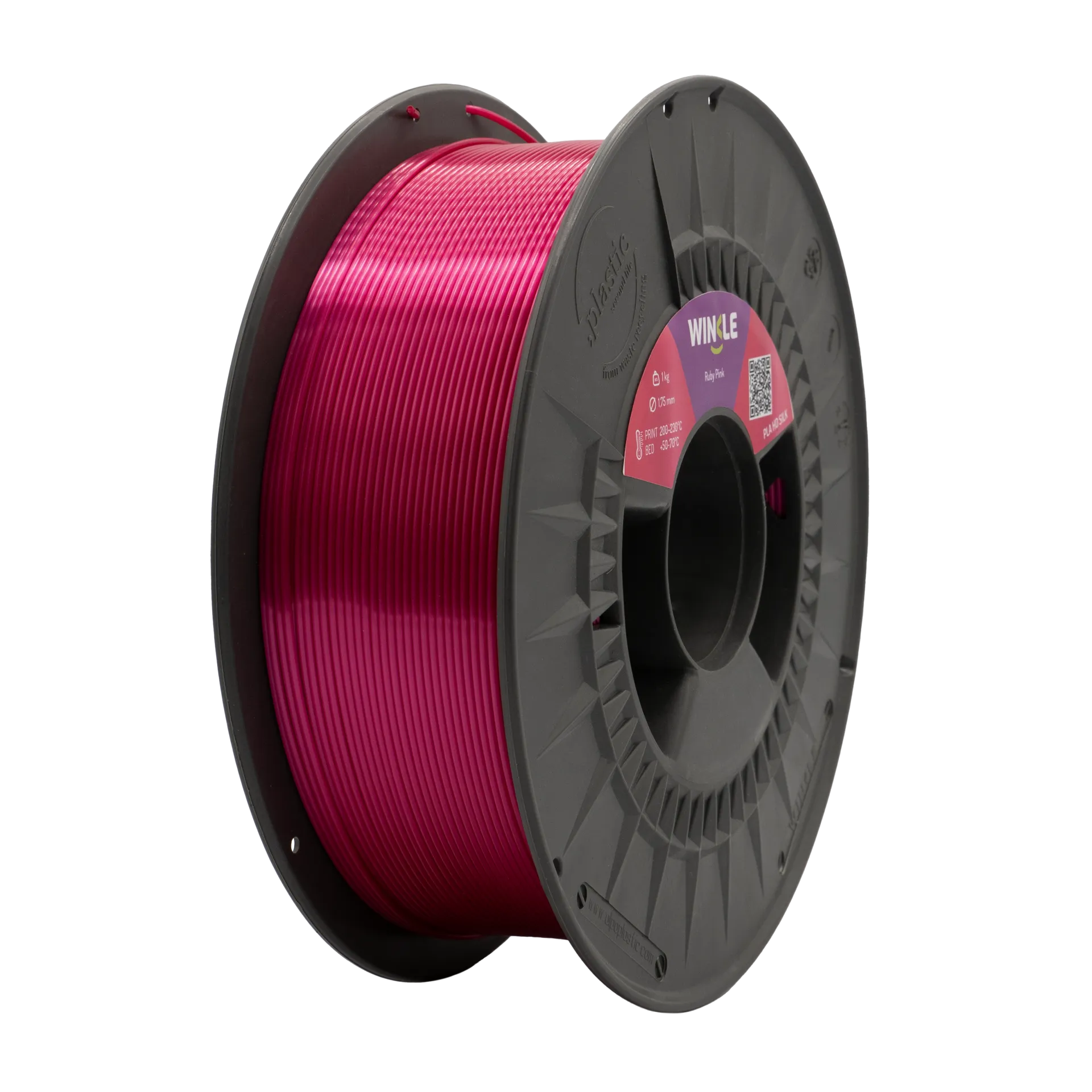 Bobina_PLA SILK_Rosa Rubí