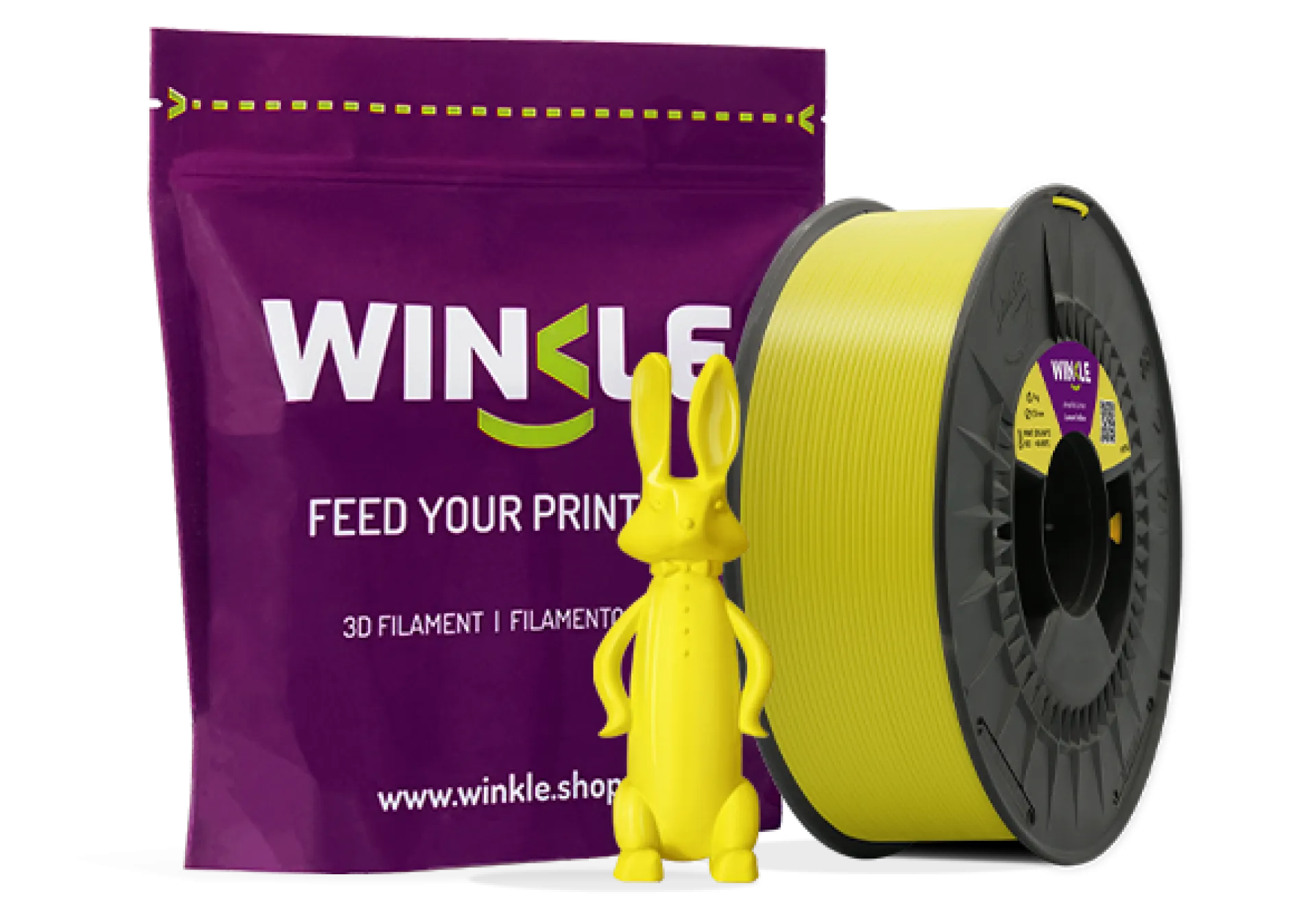 Bobina+Pieza+Packaging_PETG Amarillo Limón_Winkle