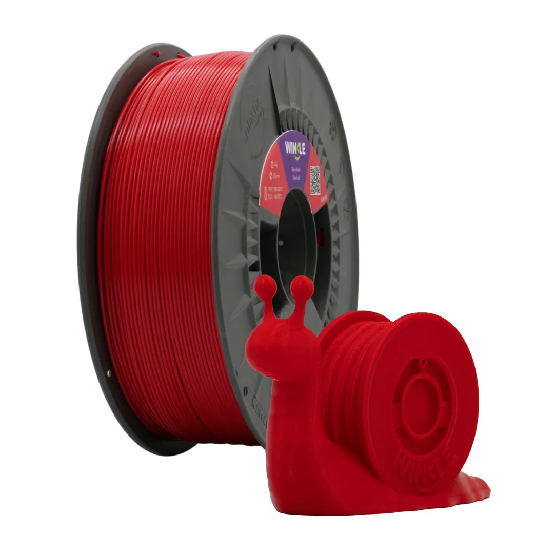 Bobina + winklelin_PLA HD_Rojo Diablo